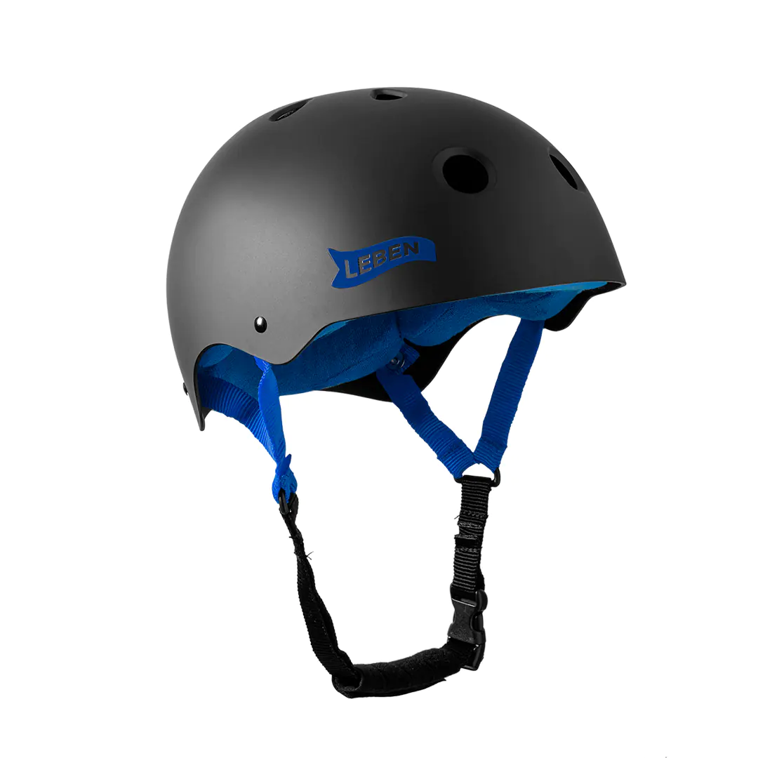 Casco Leben Negro/Azul