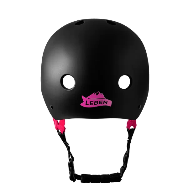 Casco Leben Negro/Rosa - Imagen 2