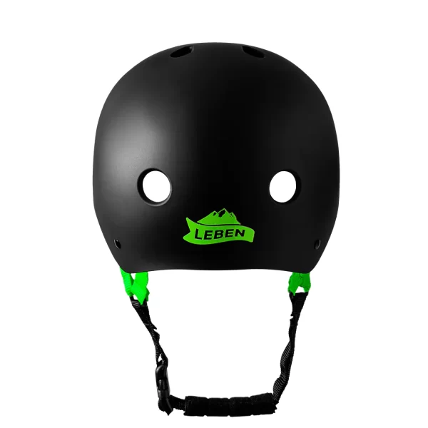 Casco Leben Negro/Verde - Imagen 2