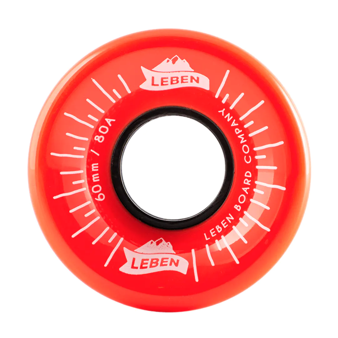 Ruedas Cruiser 60MM Rojas
