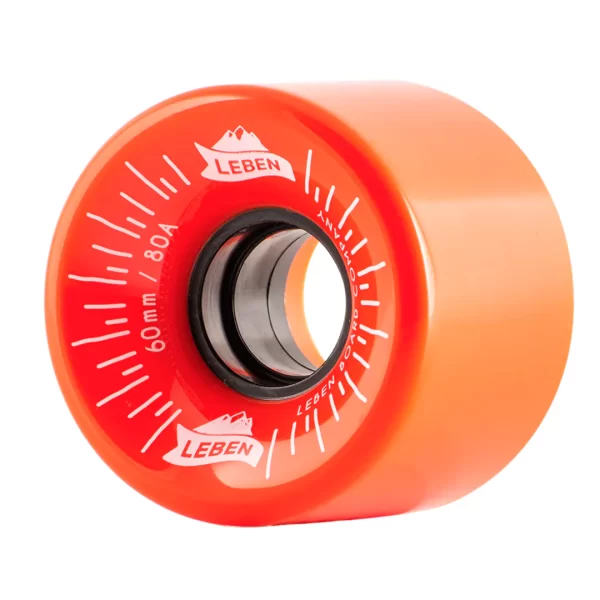 Ruedas Cruiser 60MM Rojas - Imagen 2